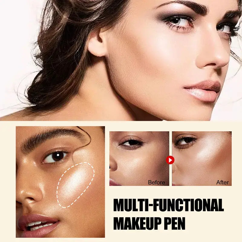 Contouring Makeup Stick with Soft Cushion Applicator