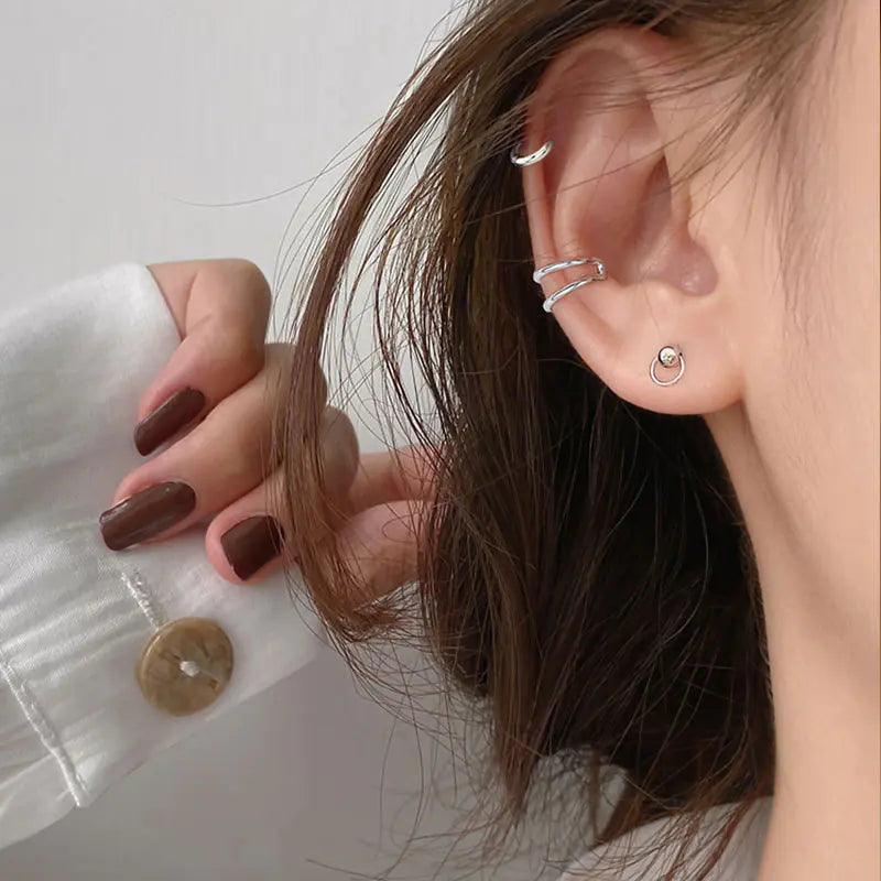 Silver Clip Cuff