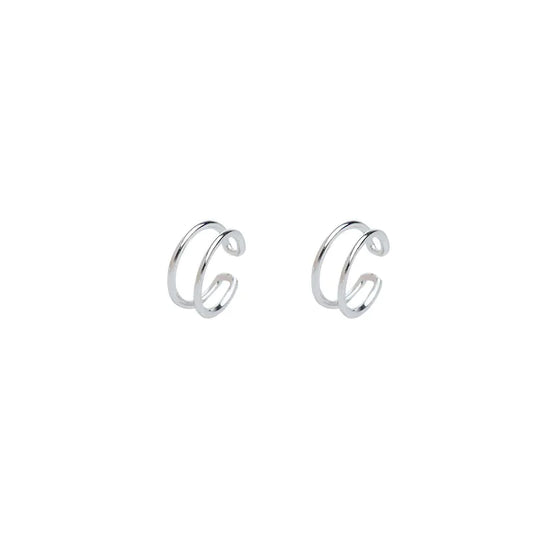 Silver Clip Cuff